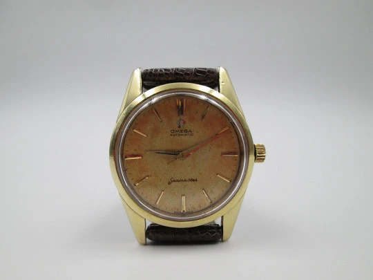 Omega Seamaster. Gold plated & stainless steel. 1960's. Automatic