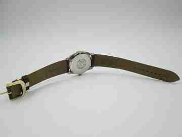 Omega Seamaster. Gold plated & stainless steel. 1960's. Automatic. Calendar. Swiss