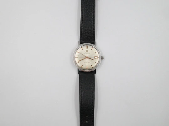 Omega Seamaster. Stainless steel. 1960's. Automatic. Date