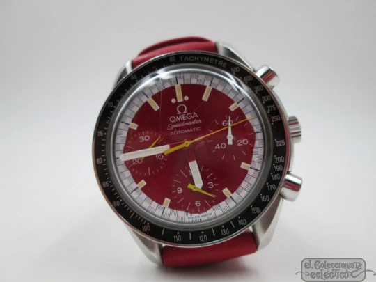 Omega Speedmaster Michael Schumacher. Acero inoxidable. Automático. 1996