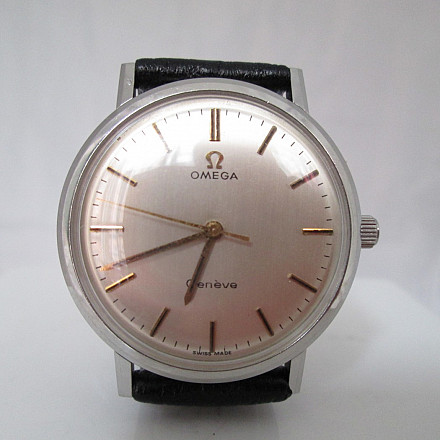 Omega, Steel, Genève, 1960's, Manual Wind, Grey Dial, Swiss El