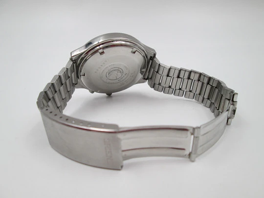Orient Multi-Year Calendar. Acero inoxidable. Automático. Brazalete. Japón. 1980
