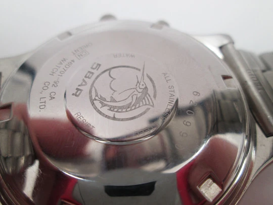 Orient Multi-Year Calendar. Acero inoxidable. Automático. Brazalete. Japón. 1980