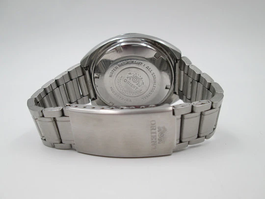 Orient Multi-Year Calendar. Automatic. Stainless steel. Bracelet. 1970's. Japan