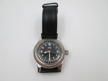 Oris Big Crown Pointer Date Automatic Steel Black Dial 1990 El