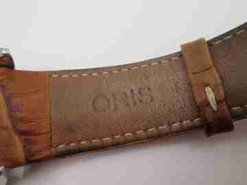 Oris Classic XXL Worldtimer. Automatic. Stainless steel. White dial. Original box. 2011's