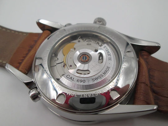 Oris Classic XXL Worldtimer. Automatic. Stainless steel. White dial. Original box. 2011's