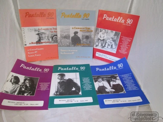 Pantalla 90. Revista cine. 50 números y libro extra. 1995-2000