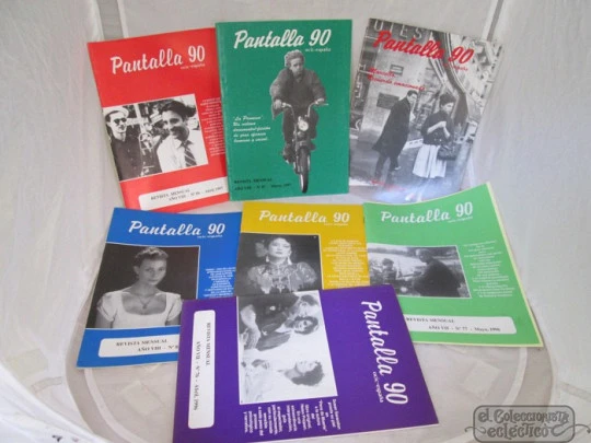 Pantalla 90. Revista cine. 50 números y libro extra. 1995-2000