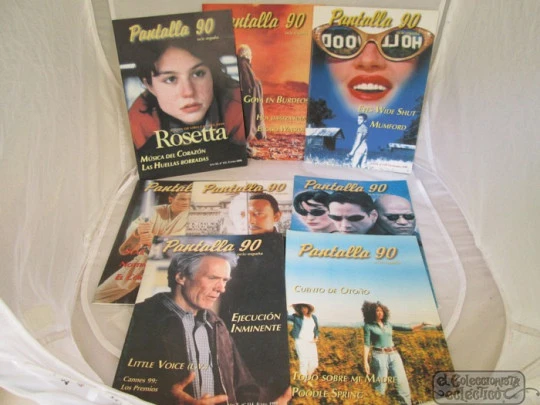 Pantalla 90. Revista cine. 50 números y libro extra. 1995-2000