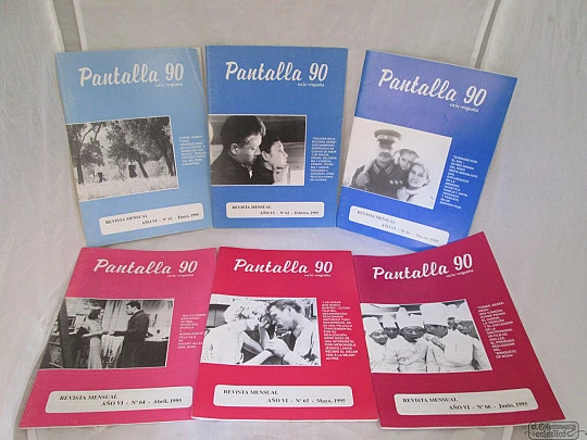 Pantalla 90. Revista cine. 50 números y libro extra. 1995-2000