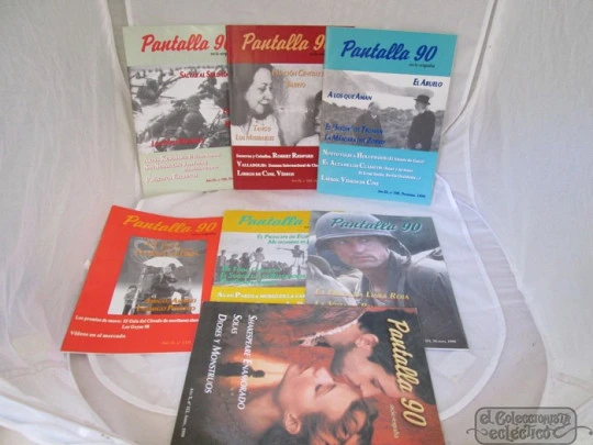 Pantalla 90. Revista cine. 50 números y libro extra. 1995-2000