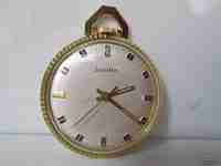 Pendant watch Zentra. Gold plated. 1960's. Manual wind