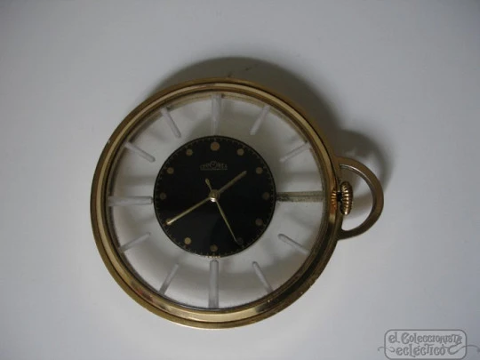 Pendat watch Chronex Lorie. Stem-wind. Gold-plated. 1970's