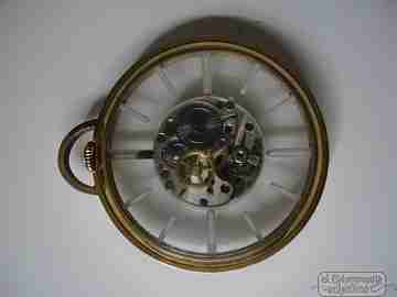 Pendat watch Chronex Lorie. Stem-wind. Gold-plated. 1970's