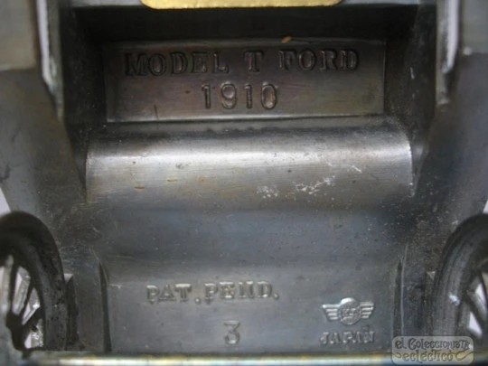 Petrol table lighter. Ford Model T miniature car. 1960's. Japan