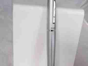 Pilot Knight. Box and inkwell. Gloss & matte metal. Aerometric filler