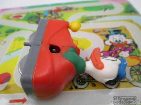 Pista mecánica Donald conductor. Geyper. Coche a cuerda. 1965. Caja Pista mecánica Donald conductor. Geyper. Coche a cuerda. 1965. Caja