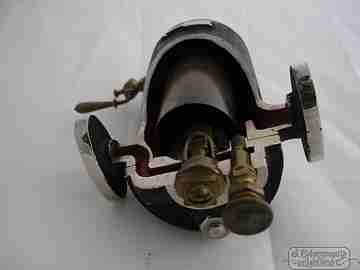 Piston mechanism miniature model. Klein brand. 1950. Painted steel