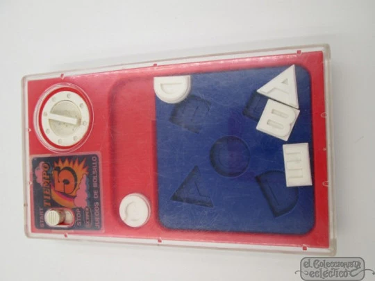 Pocket game. Puzzle with timer. Tomy / Geyper. Time 5. 1978. Japan