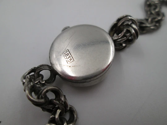 Preziosa women's mechanical watch with bracelet. Sterling silver. GUB Glashütte. 1960's Preziosa women's mechanical watch with bracelet. Sterling silver. GUB Glashütte. 1960's