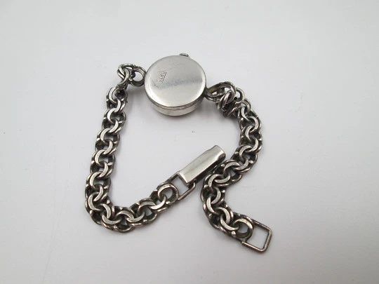 Preziosa women's mechanical watch with bracelet. Sterling silver. GUB Glashütte. 1960's Preziosa women's mechanical watch with bracelet. Sterling silver. GUB Glashütte. 1960's