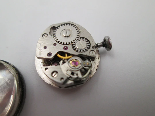 Preziosa women's mechanical watch with bracelet. Sterling silver. GUB Glashütte. 1960's Preziosa women's mechanical watch with bracelet. Sterling silver. GUB Glashütte. 1960's