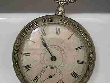 Prima. Metal niquelado. Independencia de Brasil. Año 1922