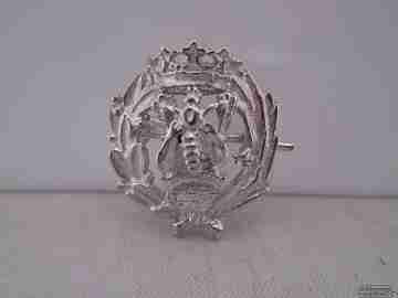Professional emblem. Sterling silver. Economist. 1980's. Spain