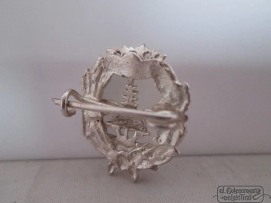 Professional emblem. Sterling silver. Trade. 1980's. Spain