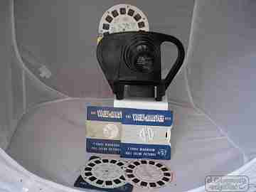Projector View Master Junior. Black bakelite and metal. Electric