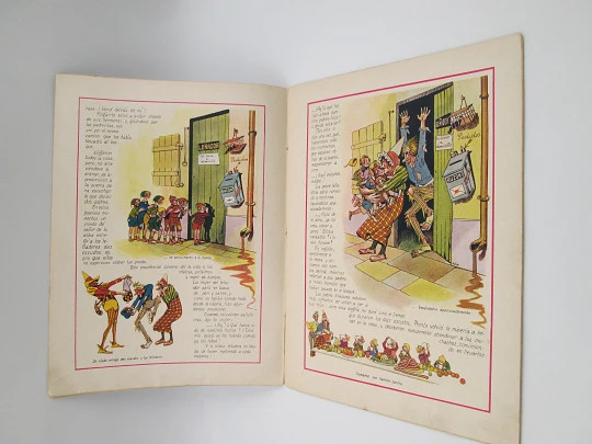 Pulgarito. Ramón Sopena. Asha drawings. Perrault storie. 1930's. Spain. Softcover