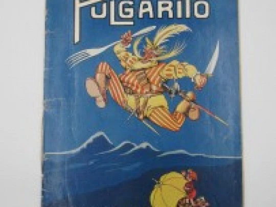 Pulgarito. Ramón Sopena. Ilustraciones Asha. Cuentos a color. 1930. Rústica