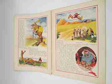 Pulgarito. Ramón Sopena. Ilustraciones Asha. Cuentos a color. 1930. Rústica