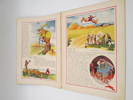 Pulgarito. Ramón Sopena. Ilustraciones Asha. Cuentos a color. 1930. Rústica