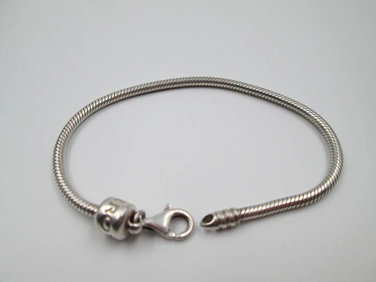 Pulsera cordón mujer. Viceroy. Plata de ley 925. Cierre mosquetón