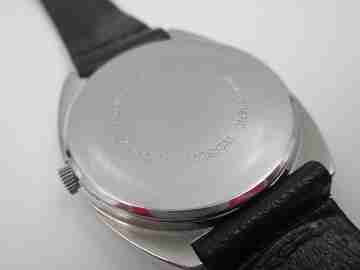 Radiant Blumar. Stainless steel. Automatic. 1970's. Calendar. Strap
