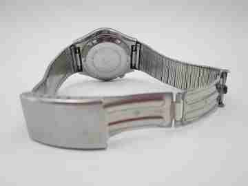 Radiant Blumar. Stainless steel. Automatic. Calendar. Bracelet. 1970's
