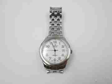 Radiant Prestige. Automatic. Calendar. Stainless steel. Bracelet. 2010's