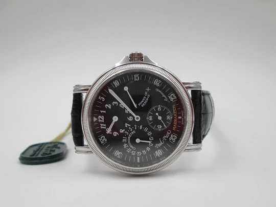 Rare Paul Picot Marrakech 1100. Stainless steel. Automatic. Power reserve. 2003 Rare Paul Picot Marrakech 1100. Stainless steel. Automatic. Power reserve. 2003