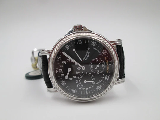 Rare Paul Picot Marrakech 1100. Stainless steel. Automatic. Power reserve. 2003 Rare Paul Picot Marrakech 1100. Stainless steel. Automatic. Power reserve. 2003