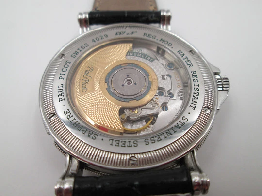 Rare Paul Picot Marrakech 1100. Stainless steel. Automatic. Power reserve. 2003 Rare Paul Picot Marrakech 1100. Stainless steel. Automatic. Power reserve. 2003