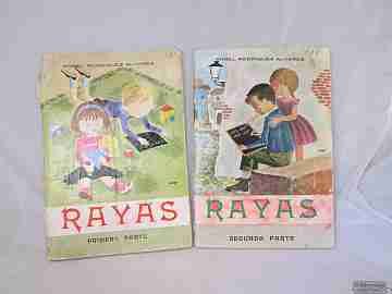 Rayas. Método lectura. Ángel Rodríguez. 1968. Sánchez Rodrigo