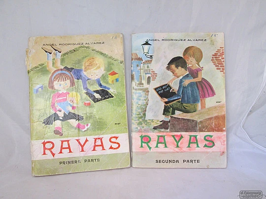 Rayas. Método lectura. Ángel Rodríguez. 1968. Sánchez Rodrigo