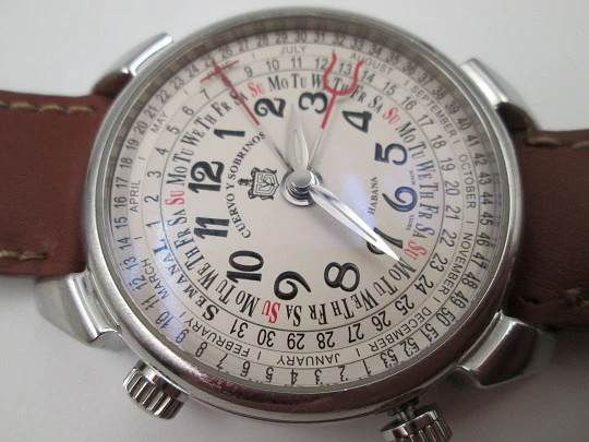 Reloj automático de caballero Cuervo y Sobrinos Habana Historiador Semanal. 2010