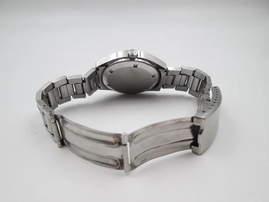 Reloj automático para hombre Zenith Surf. Acero inoxidable. Calendario. Brazalete. 1970 Reloj automático para hombre Zenith Surf. Acero inoxidable. Calendario. Brazalete. 1970