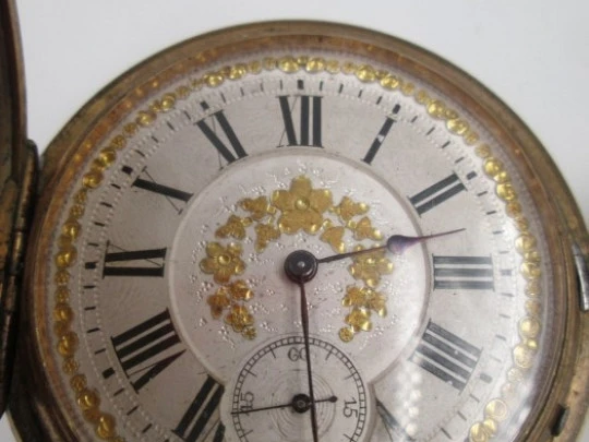 Reloj bolsillo Charles Edward Lardet Fleurier Suisse. 15 rubíes