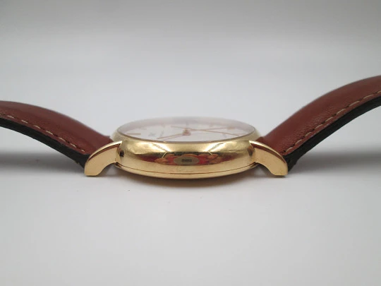 Reloj de caballero IWC Portofino. Oro amarillo 18k. Esfera blanca. Estuche piel. 2004