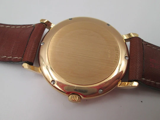 Reloj de caballero IWC Portofino. Oro amarillo 18k. Esfera blanca. Estuche piel. 2004