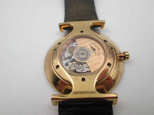 Reloj de vestir automático Longines La Grande Classique. Acero y revestimiento PVD oro